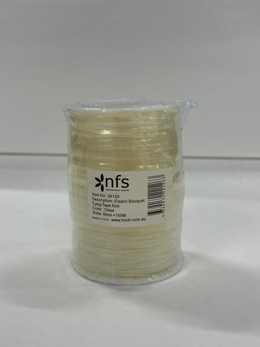Florist elastic bouquet tying tape roll